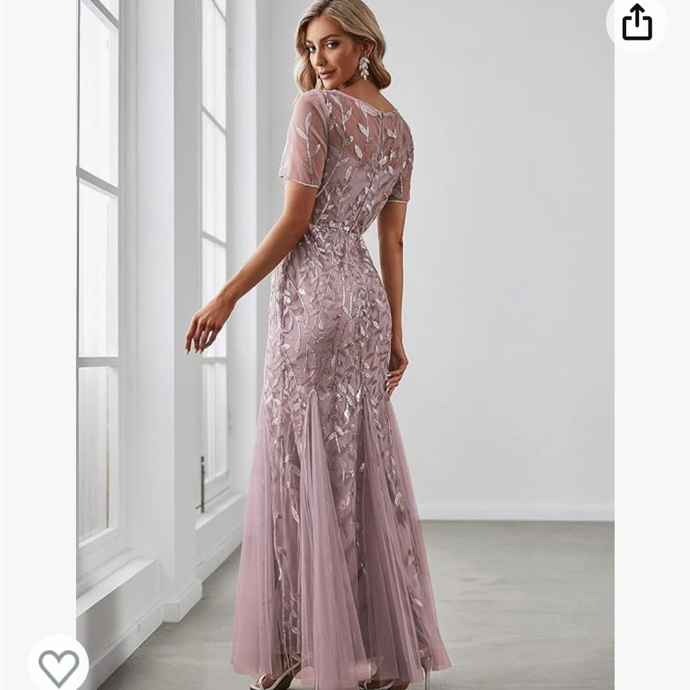 Lavender Formal Dress Size 14